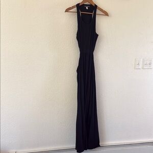Billabong Black Halter Maxi Dress Cocktail
